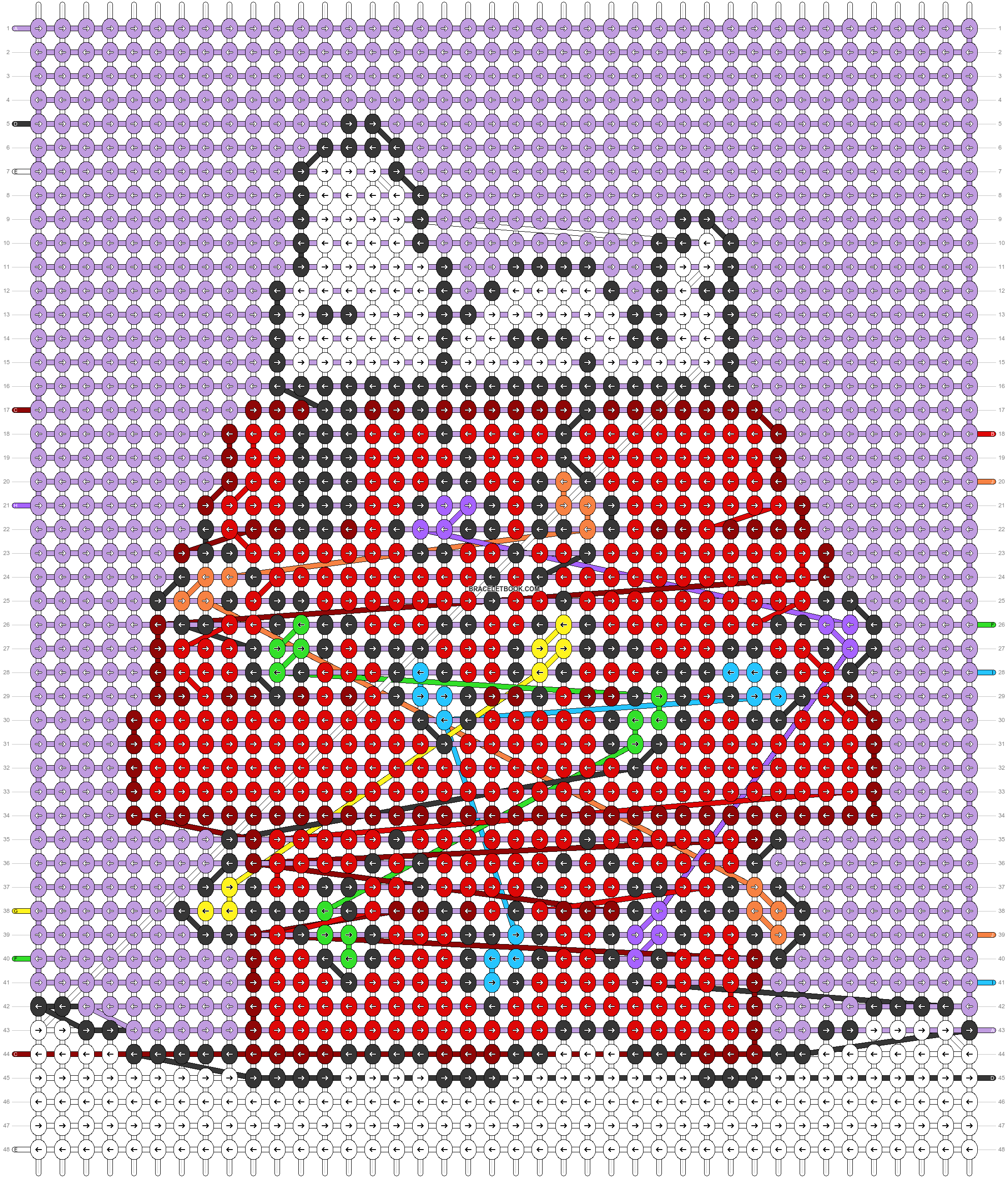 Alpha pattern #62218 variation #351453 pattern