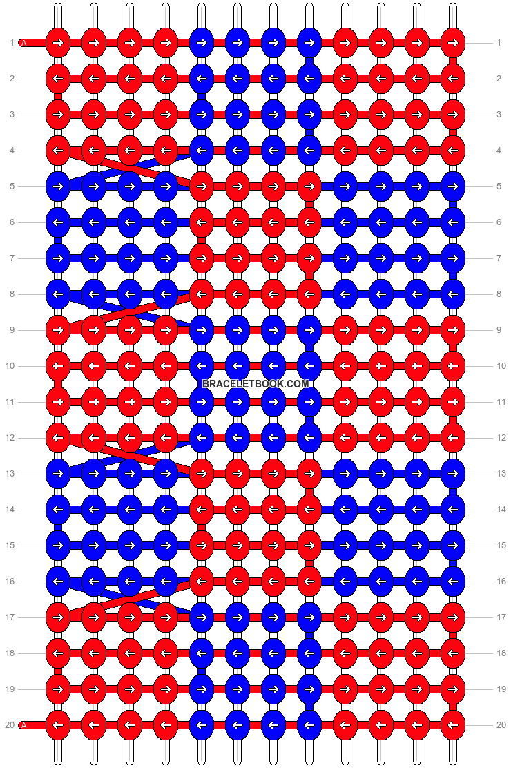 Alpha pattern #10492 variation #351902 pattern