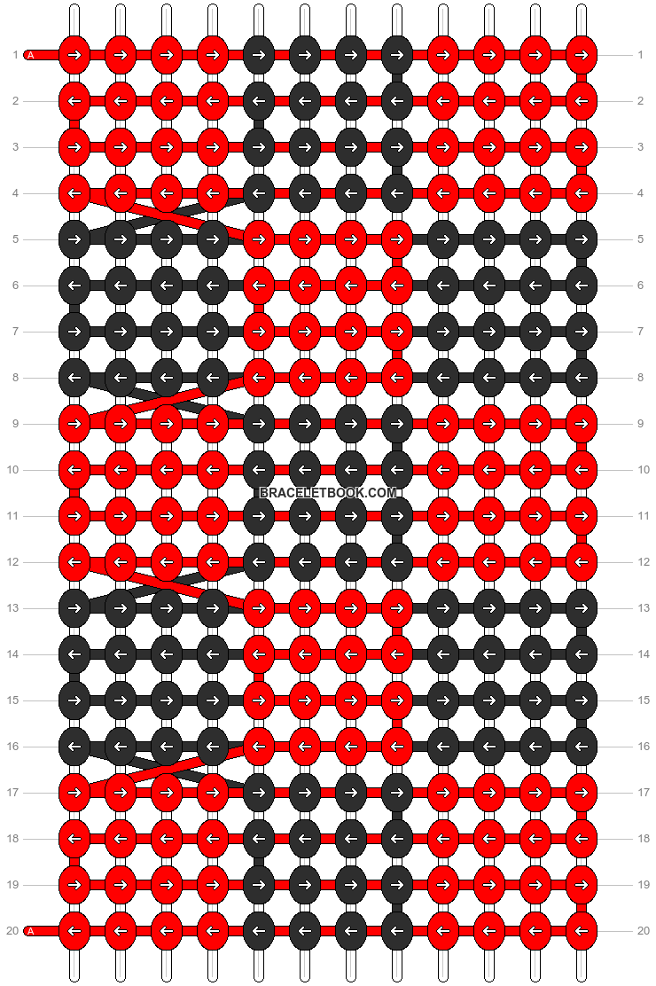 Alpha pattern #10492 variation #351909 pattern