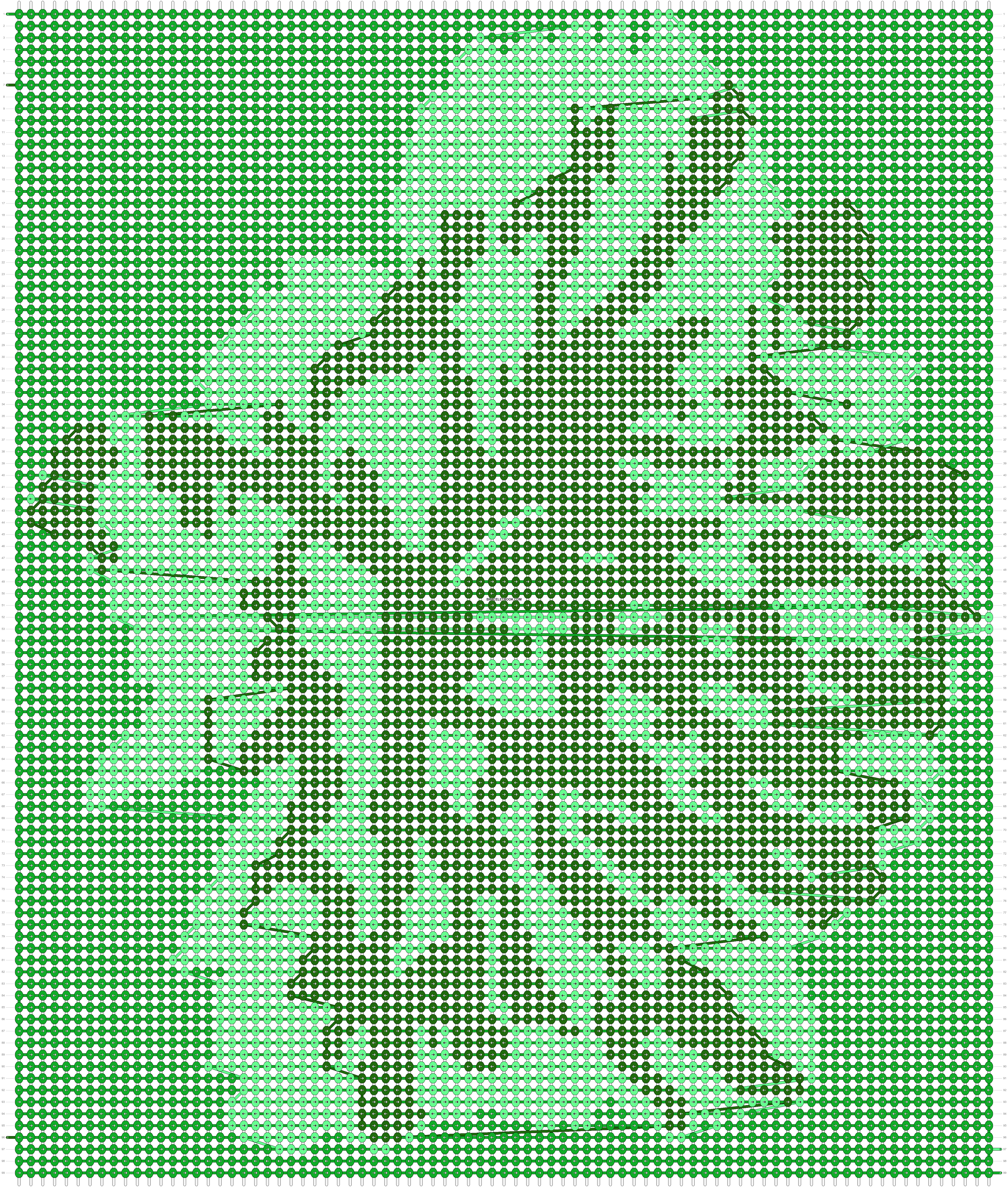 Alpha pattern #726 variation #352457 pattern