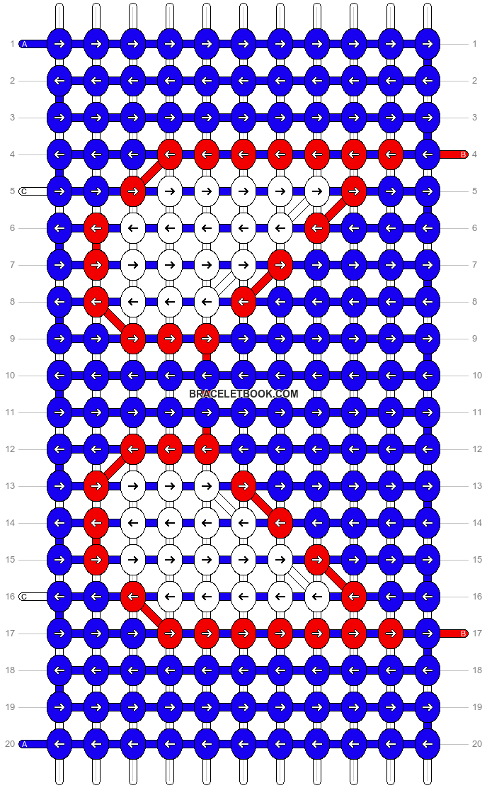 Alpha pattern #56567 variation #354554 pattern