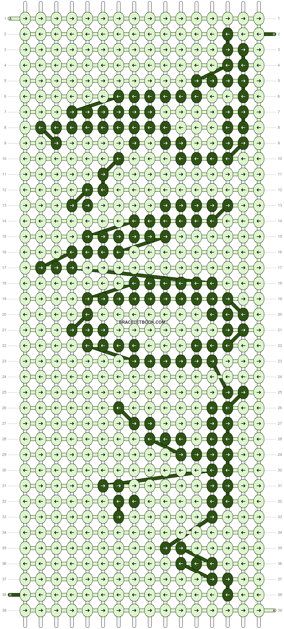 Alpha pattern #547 variation #354583 pattern