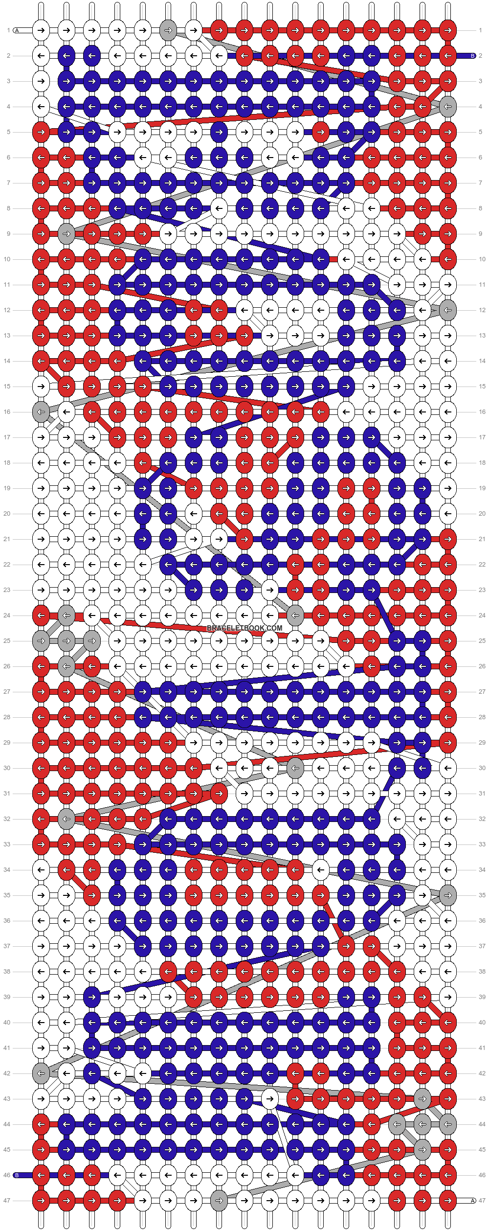 Alpha pattern #75079 variation #357077 pattern