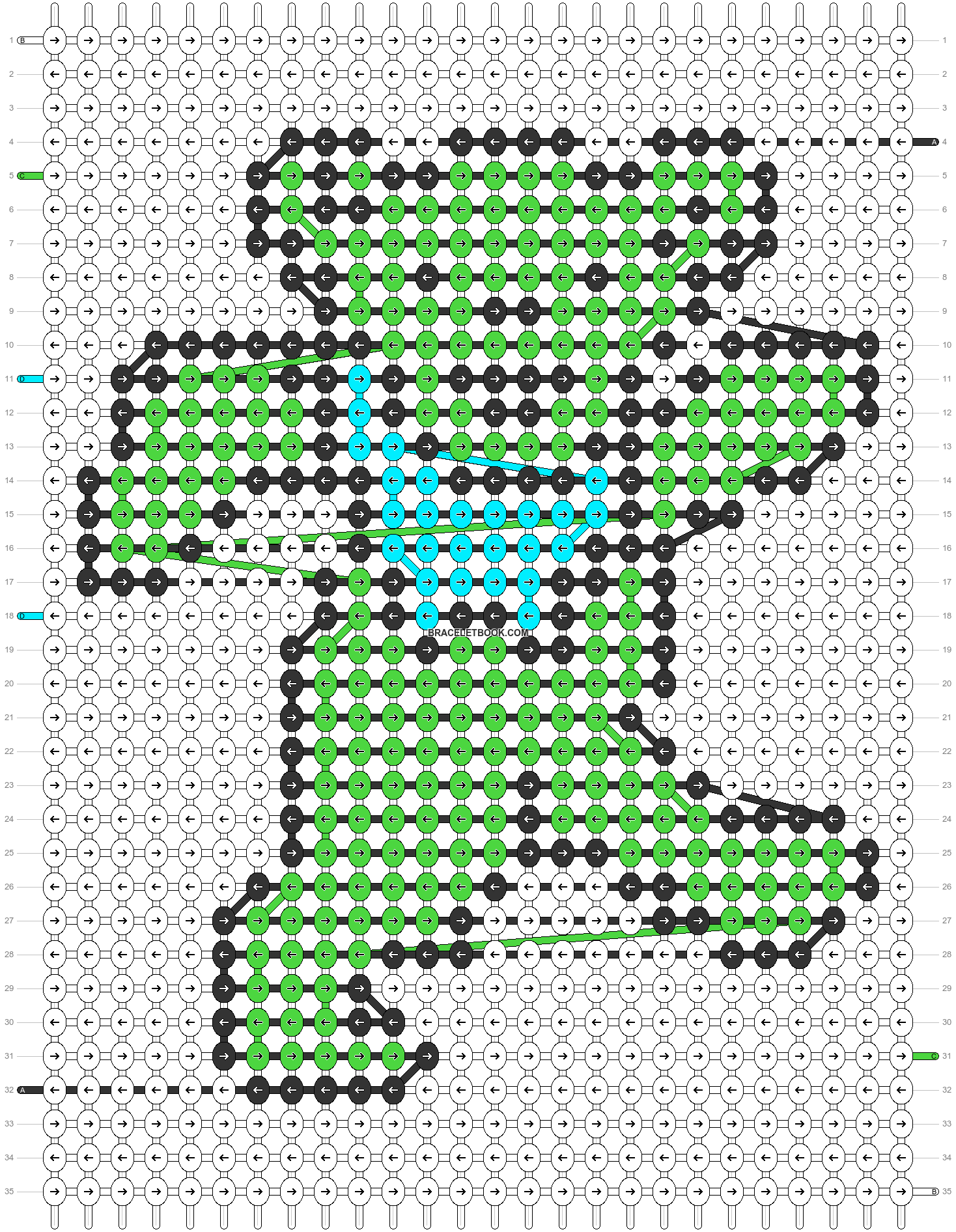 Alpha pattern #48543 variation #357880 pattern