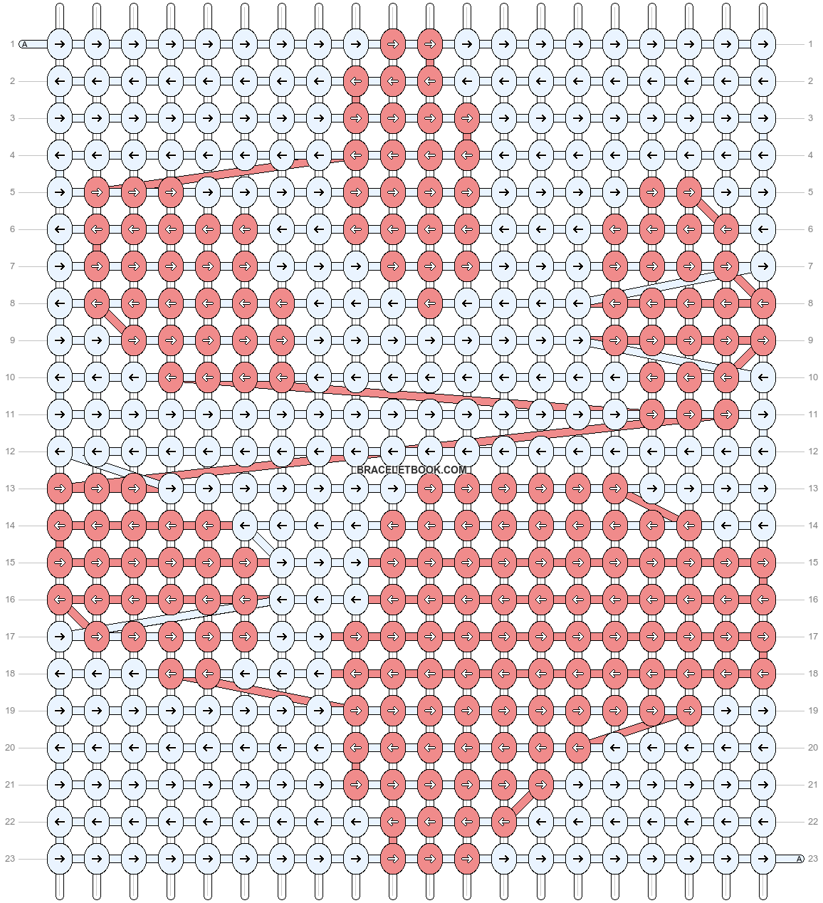 Alpha pattern #659 variation #357992 pattern