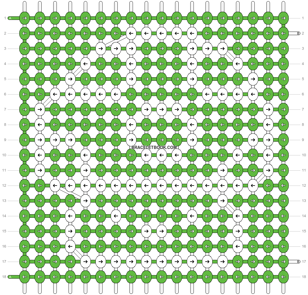 Alpha pattern #7023 variation #358325 pattern