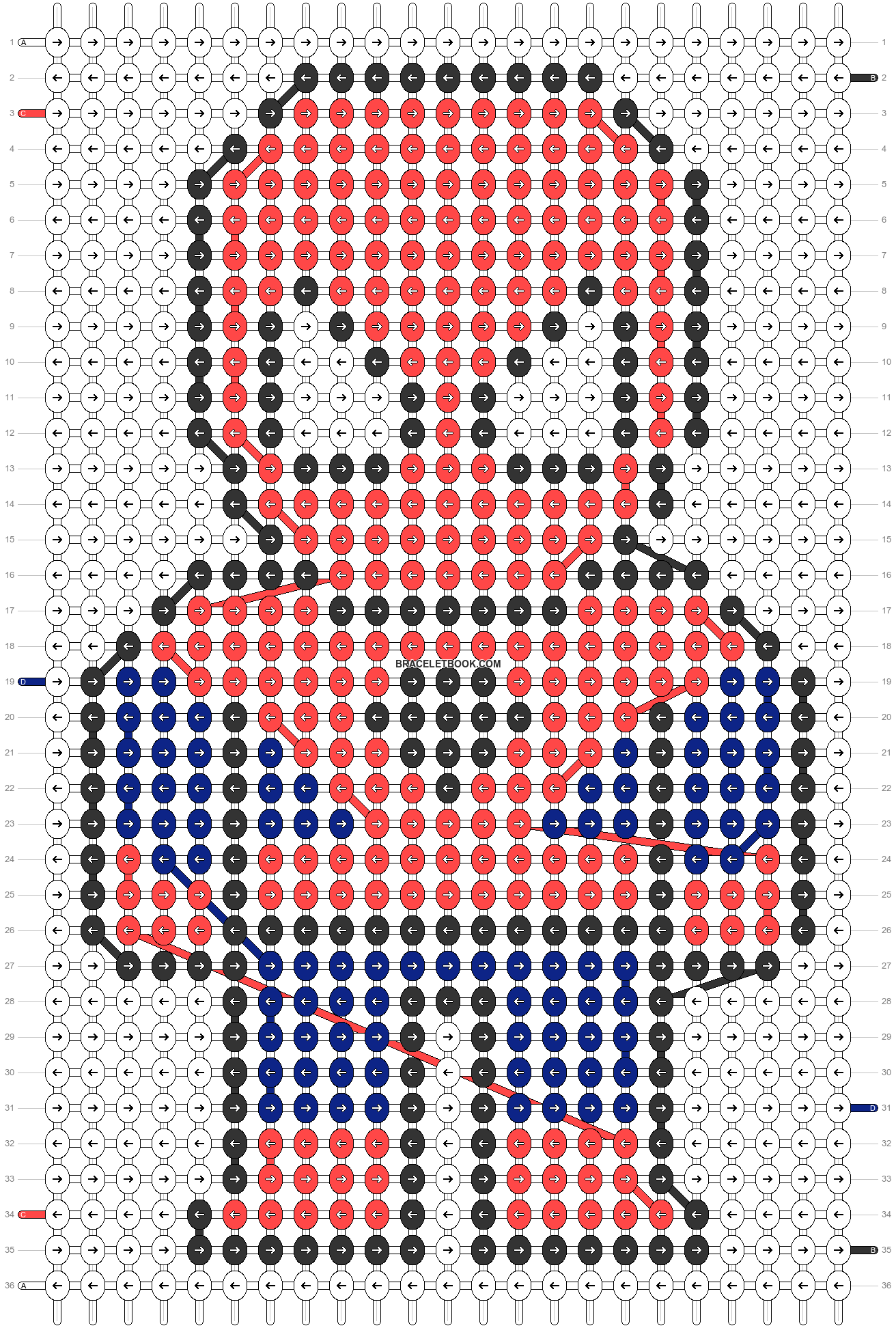 Alpha pattern #3085 variation #358638 pattern