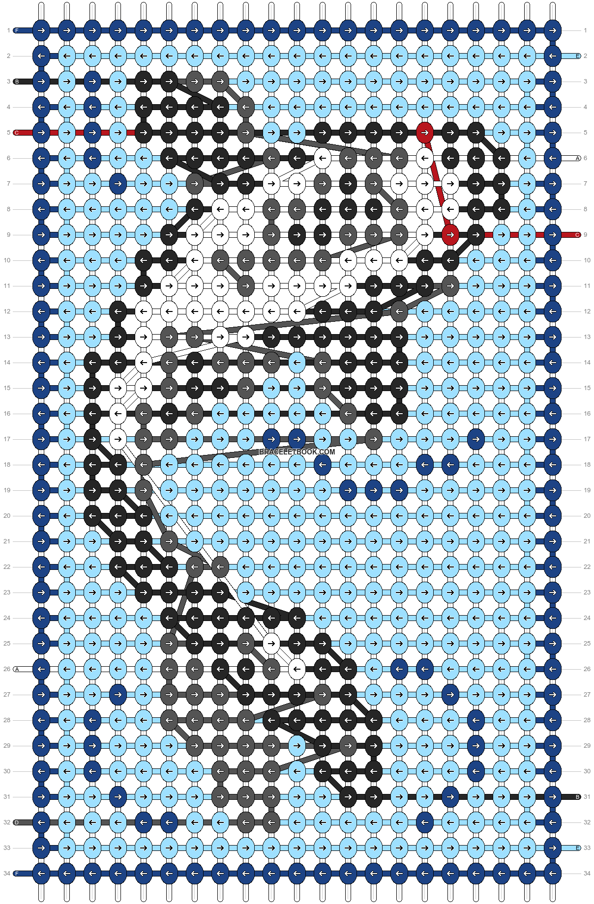 Alpha pattern #66604 variation #359562 pattern