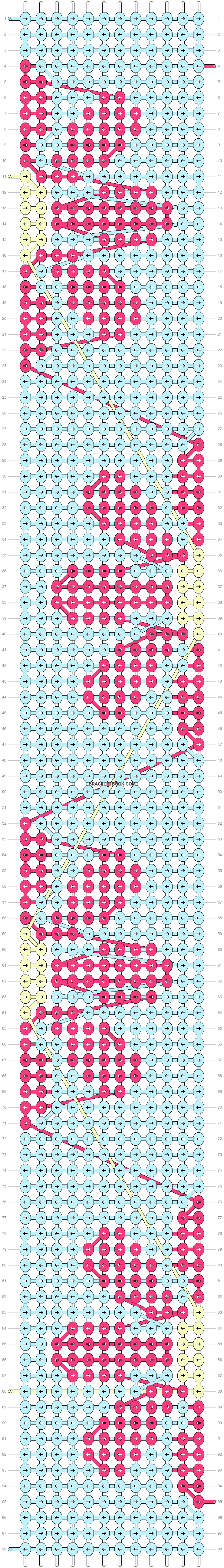 Alpha pattern #53435 variation #360026 pattern