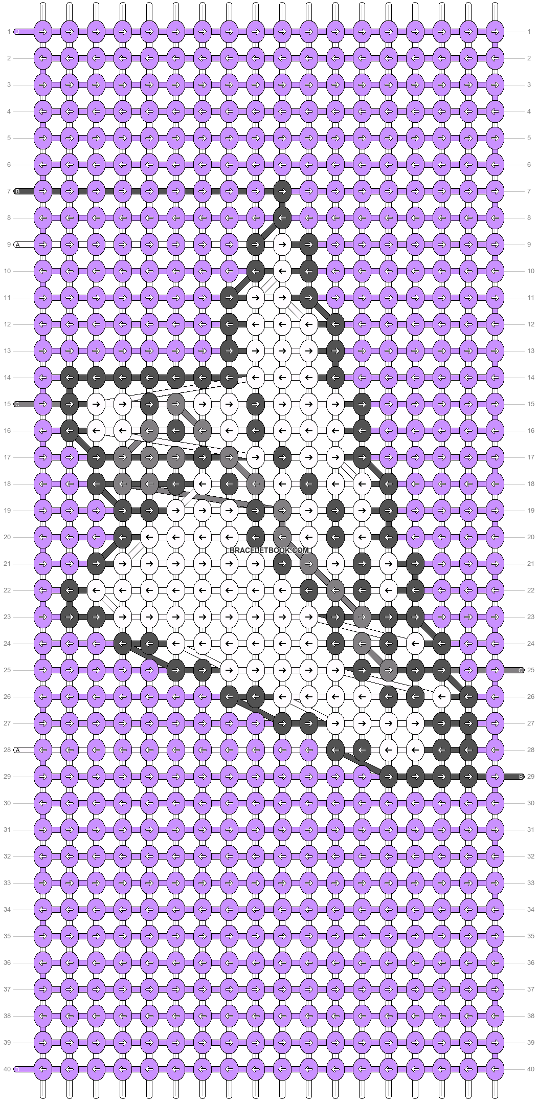 Alpha pattern #43716 variation #360126 pattern