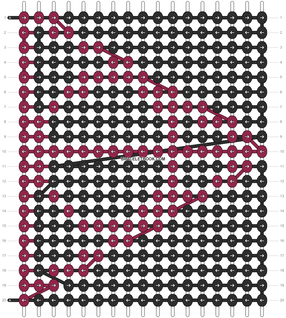 Alpha pattern #13143 variation #360468 pattern