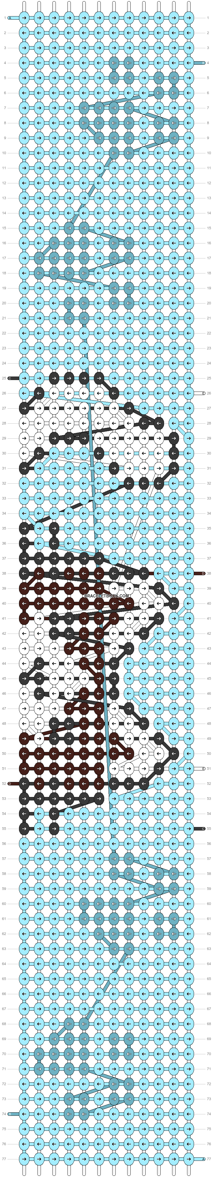 Alpha pattern #49361 variation #361344 pattern