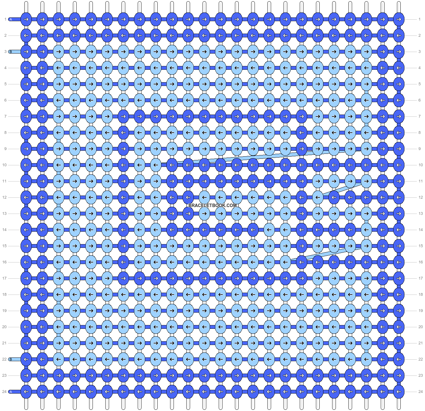 Alpha pattern #68489 variation #361380 pattern