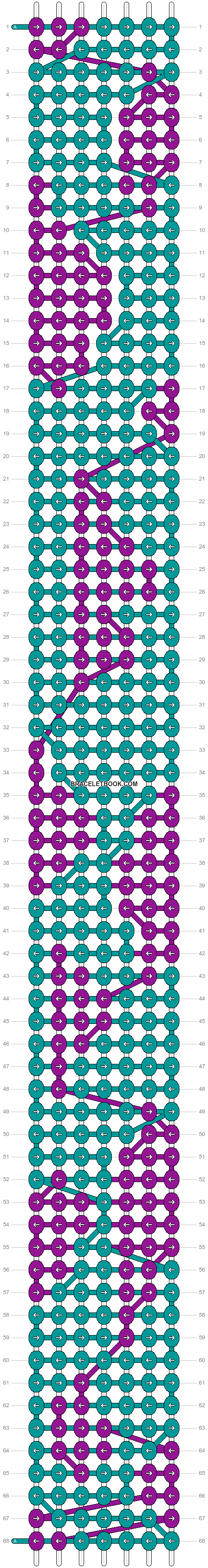 Alpha pattern #1654 variation #361523 pattern