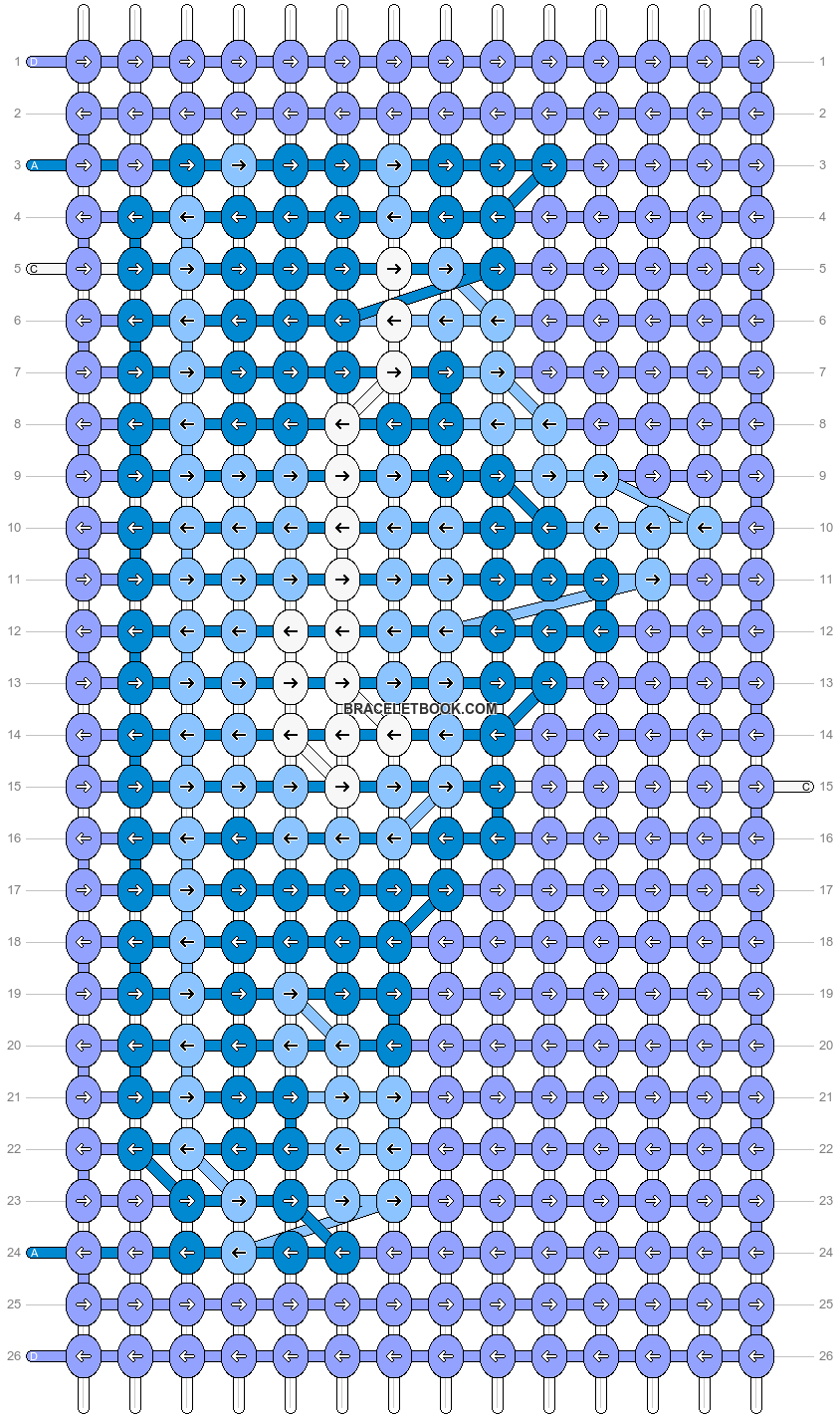 Alpha pattern #151861 variation #362880 pattern