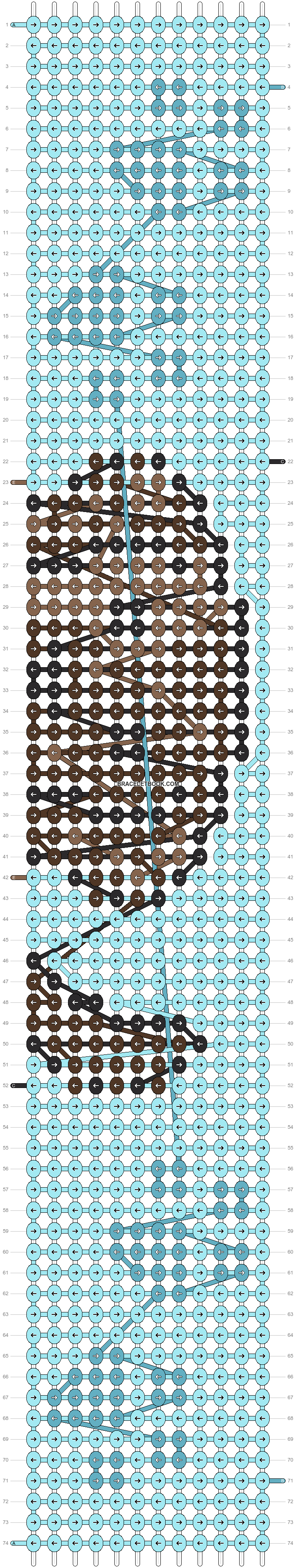 Alpha pattern #58525 variation #364398 pattern