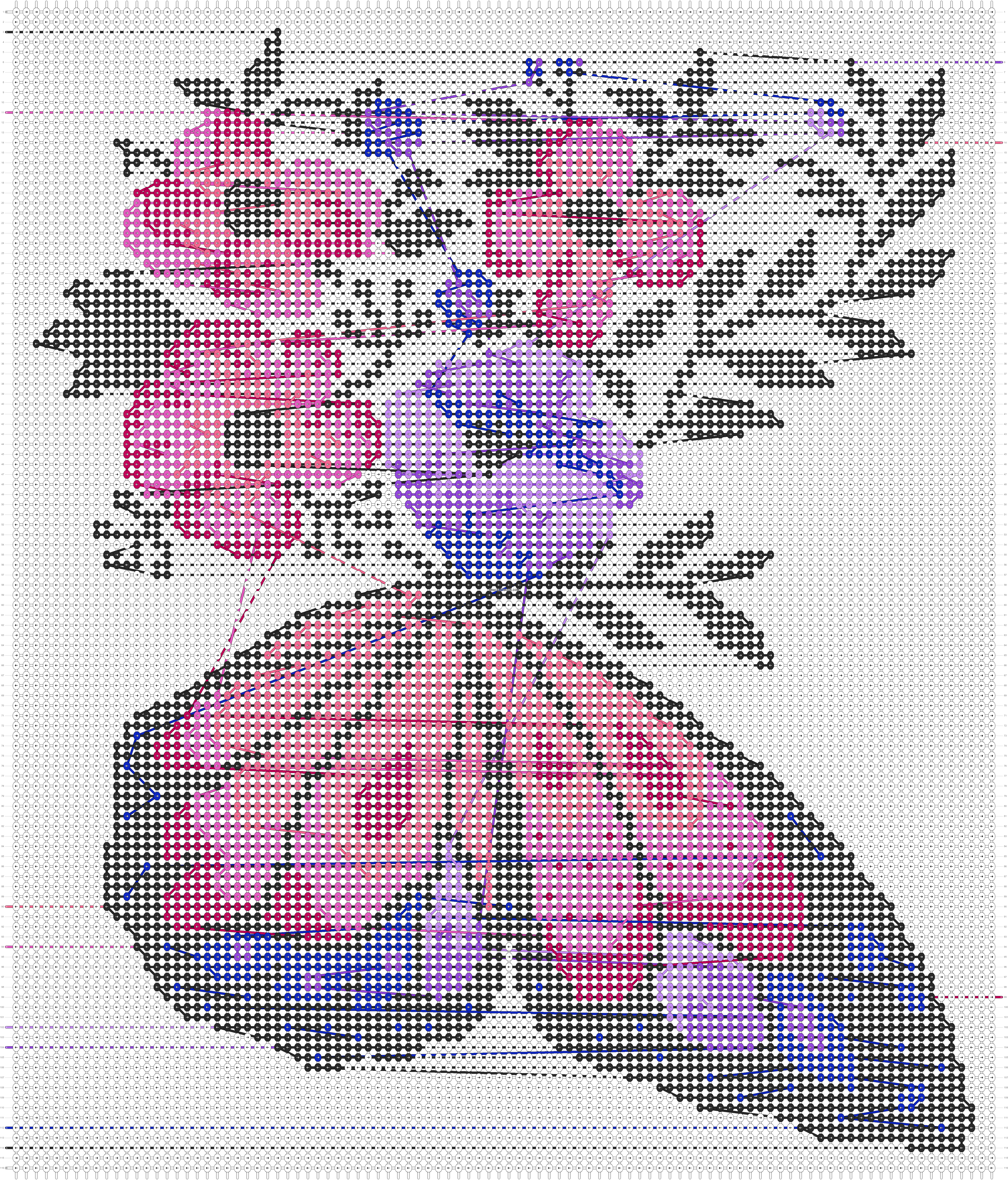 Alpha pattern #113549 variation #364407 pattern