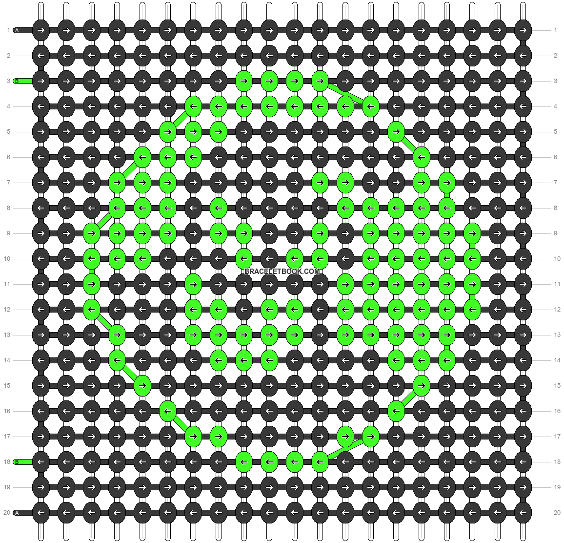 Alpha pattern #136234 variation #364939 pattern