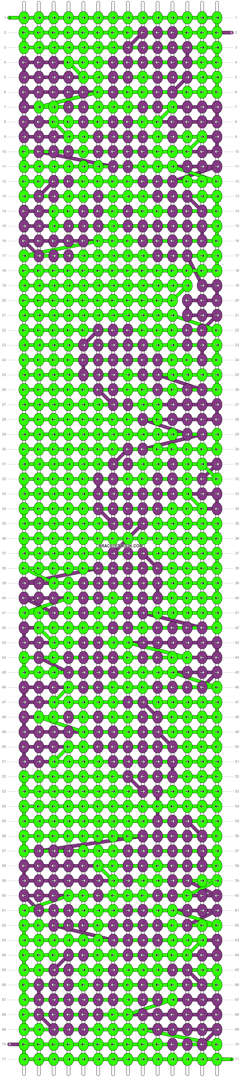 Alpha pattern #4847 variation #366261 pattern