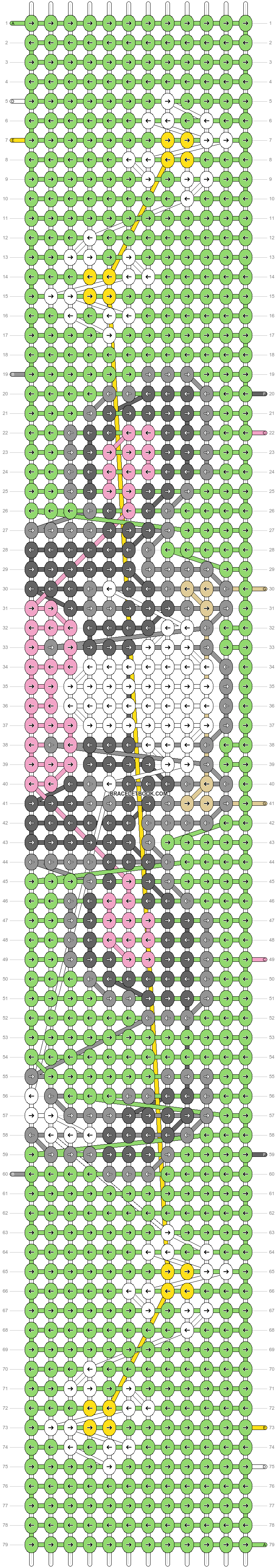 Alpha pattern #79421 variation #366690 pattern