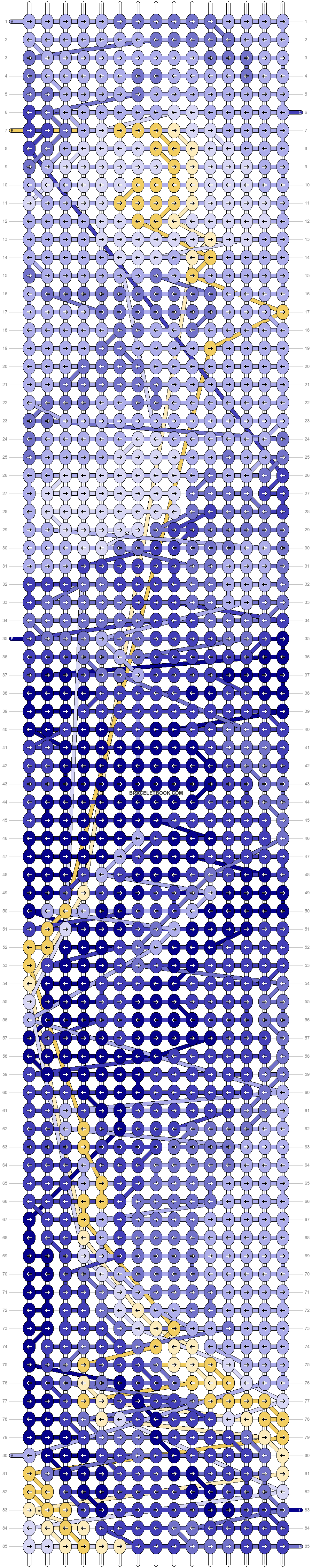 Alpha pattern #119866 variation #367509 pattern