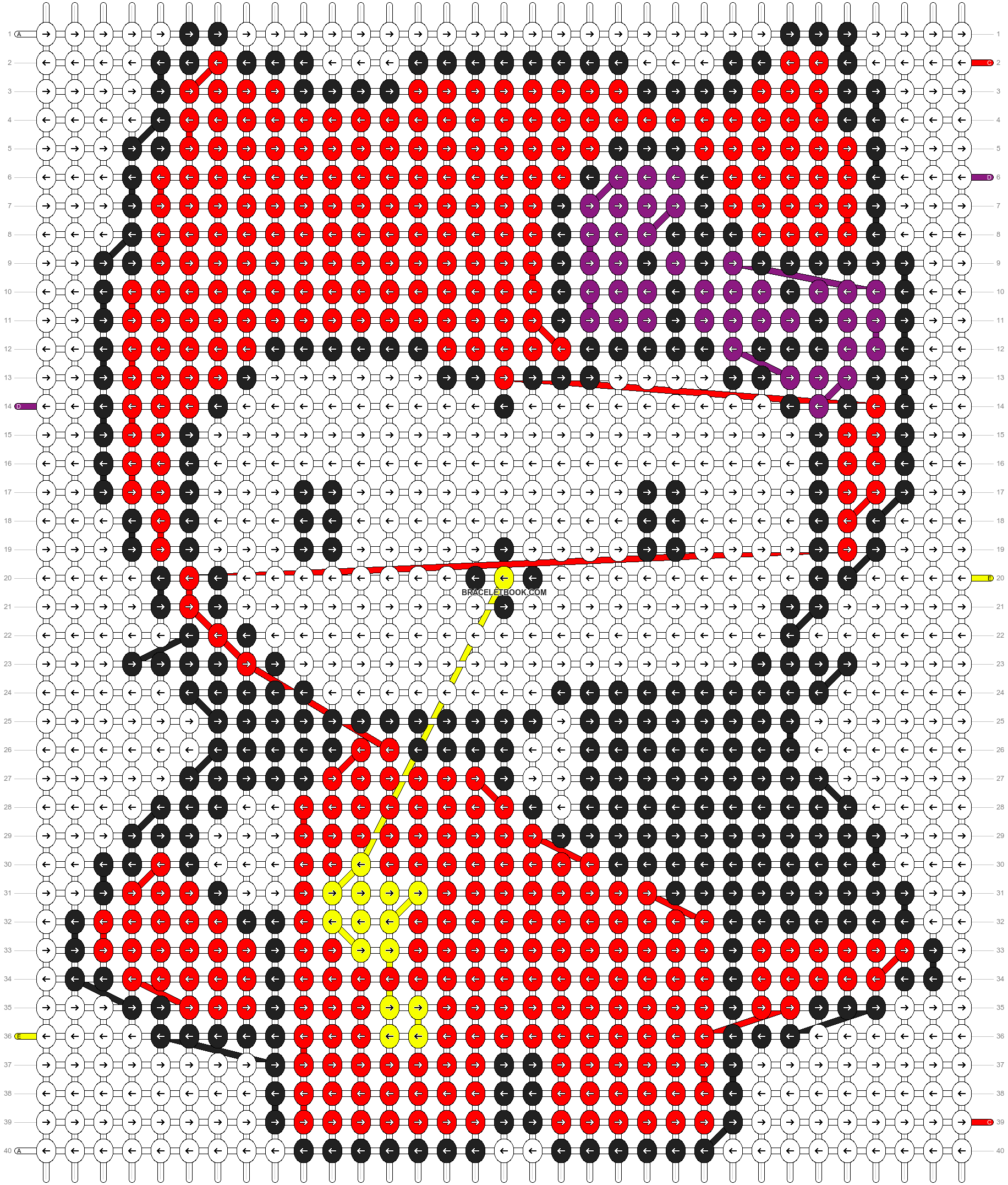 Alpha pattern #3430 variation #368224 pattern