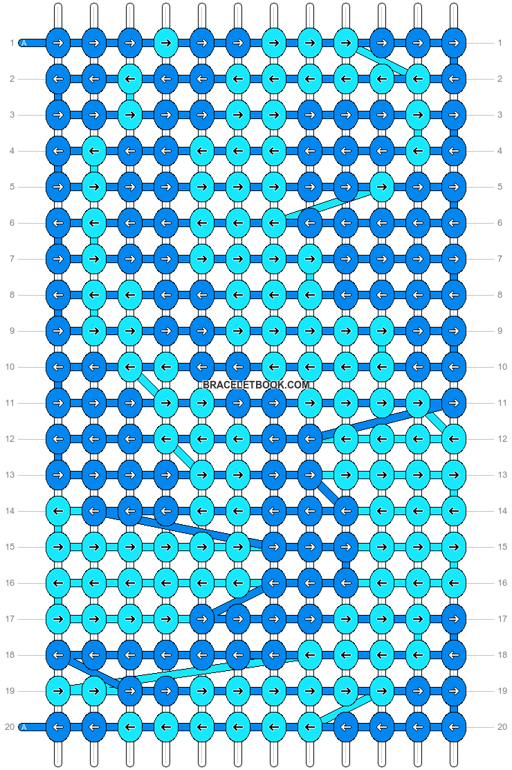 Alpha pattern #9900 variation #368480 pattern
