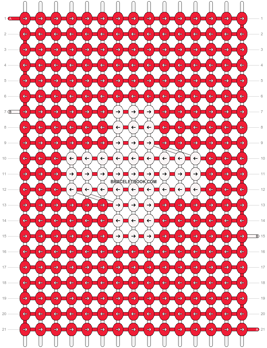 Alpha pattern #7849 variation #369146 pattern