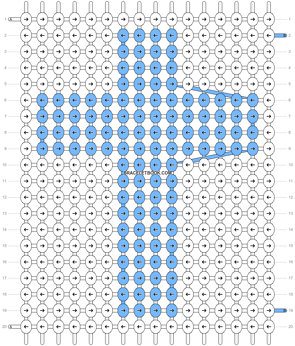 Alpha pattern #9874 variation #369163 pattern