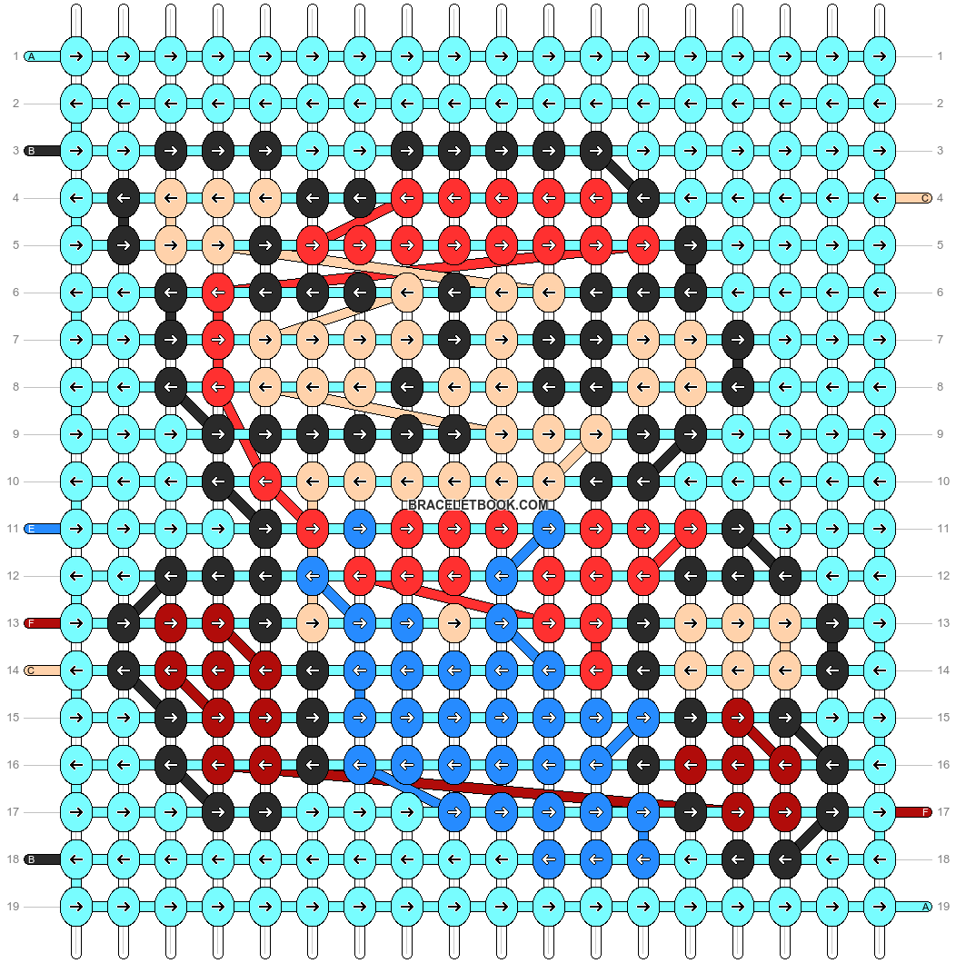 Alpha pattern #319 variation #369196 pattern