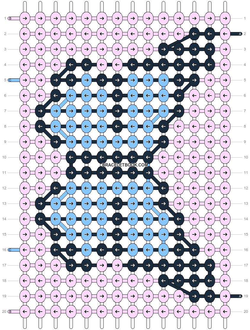 Alpha pattern #91405 variation #369457 pattern