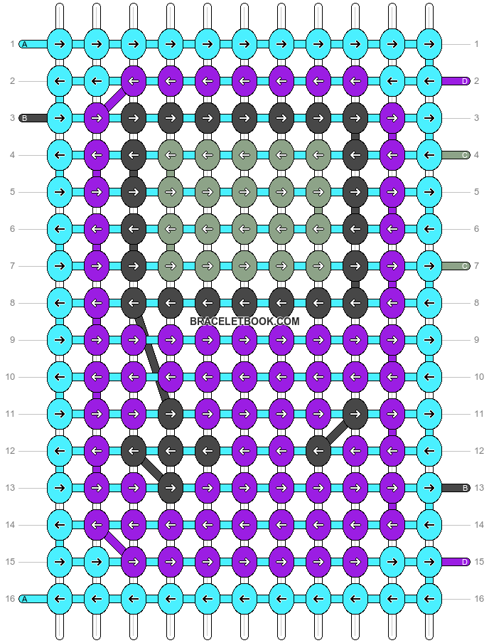 Alpha pattern #34123 variation #370347 pattern