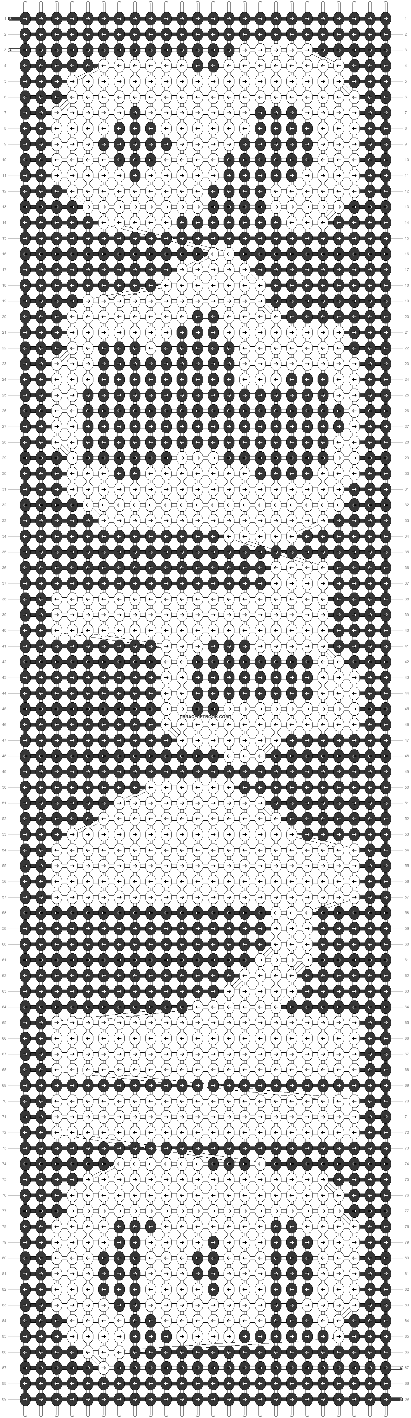 Alpha pattern #74009 variation #370348 pattern