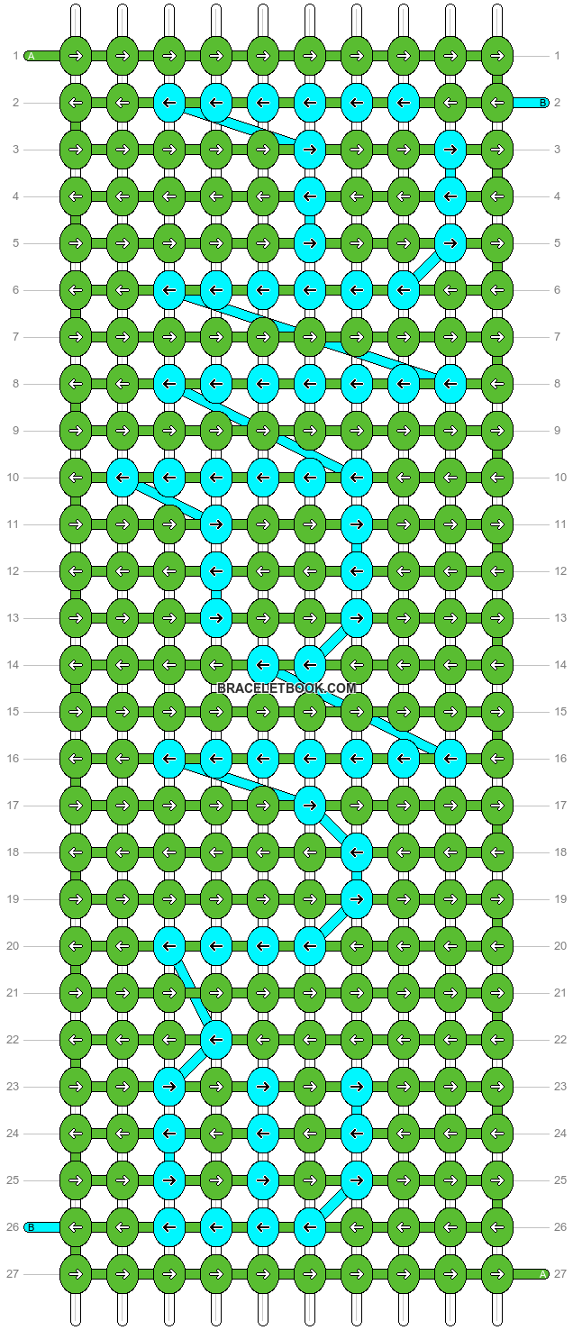 Alpha pattern #696 variation #370375 pattern