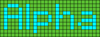 Alpha pattern #696 variation #370375