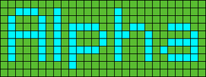 Alpha pattern #696 variation #370375