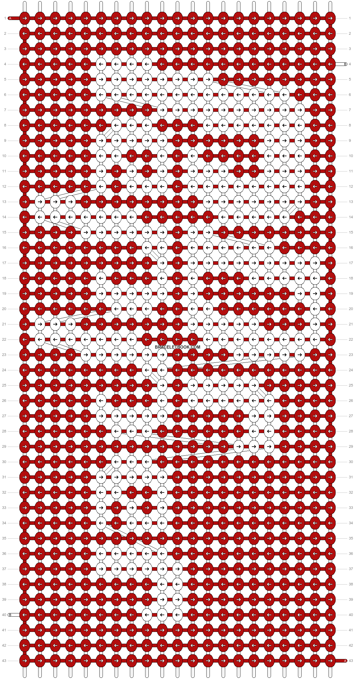 Alpha pattern #3838 variation #370419 pattern