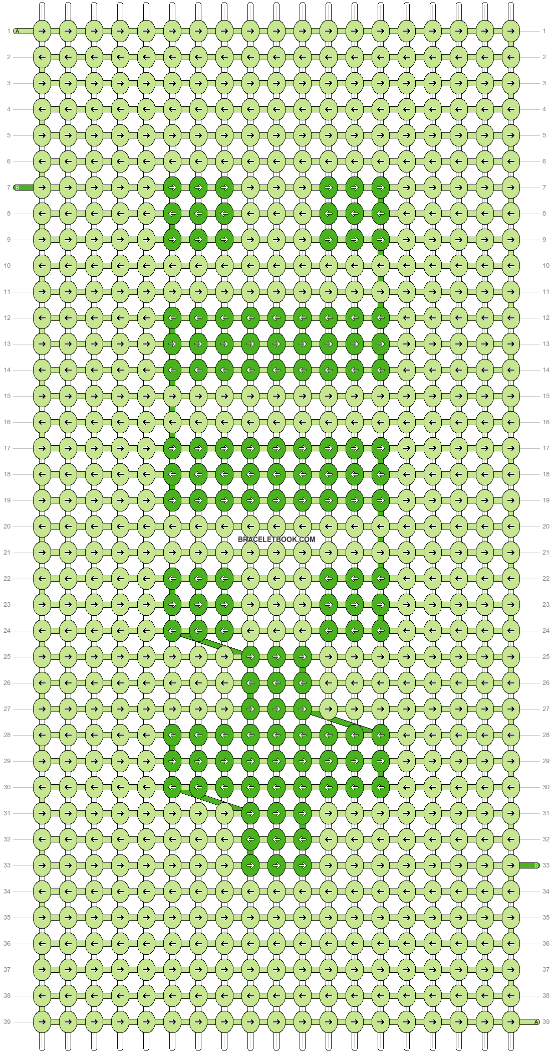 Alpha pattern #166689 variation #370438 pattern