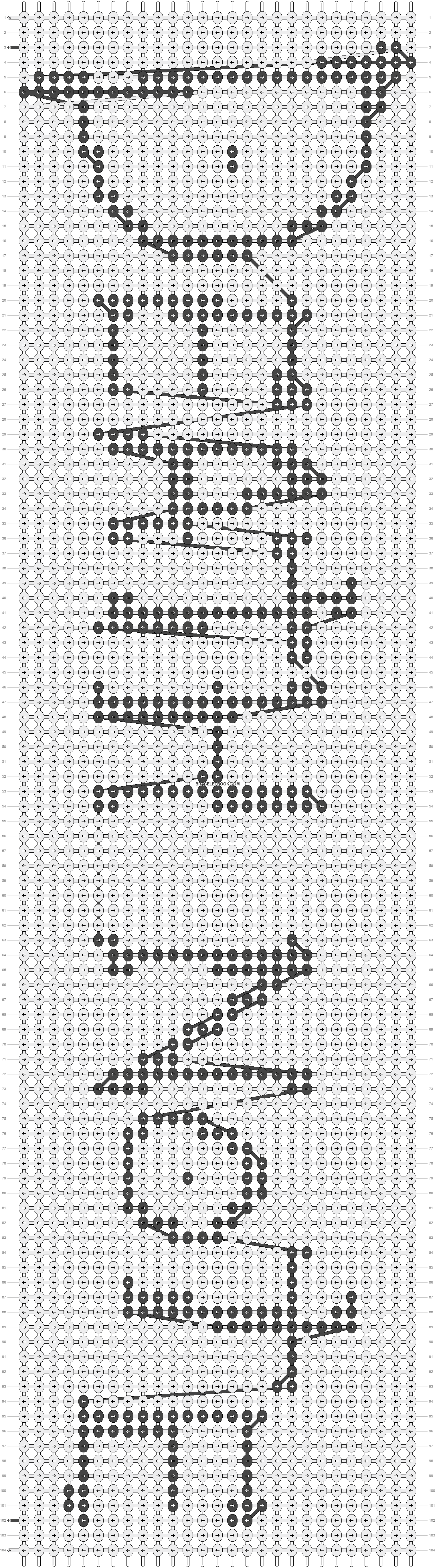 Alpha pattern #7532 variation #371414 pattern