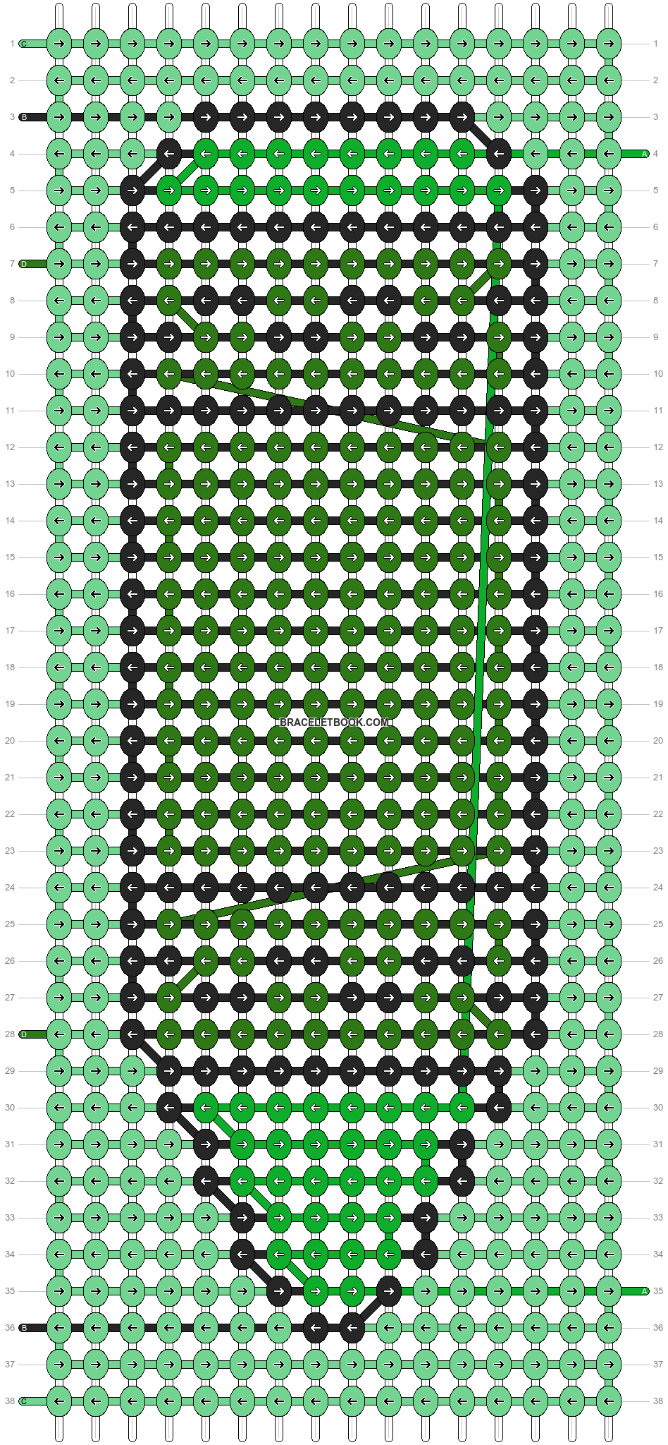Alpha pattern #179474 variation #371674 pattern