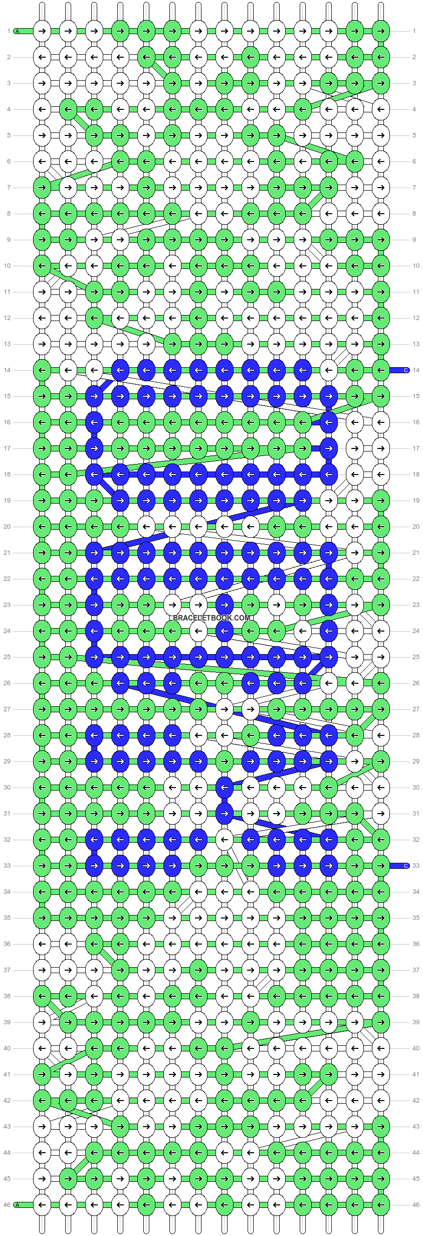 Alpha pattern #94604 variation #372534 pattern