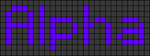 Alpha pattern #696 variation #373284