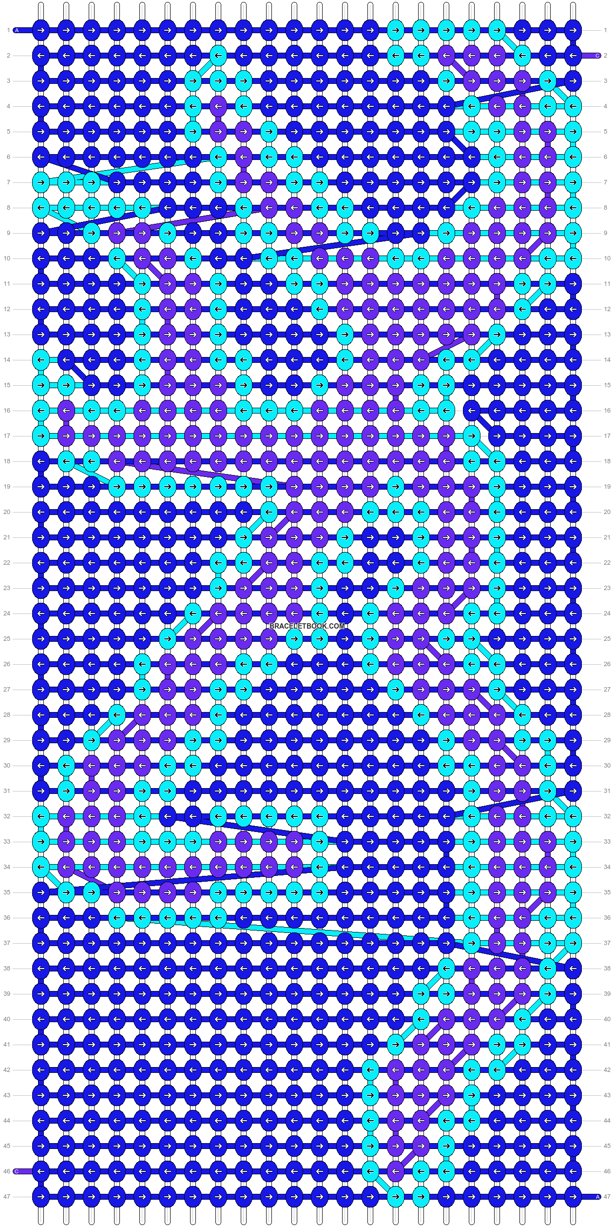Alpha pattern #17111 variation #373946 pattern