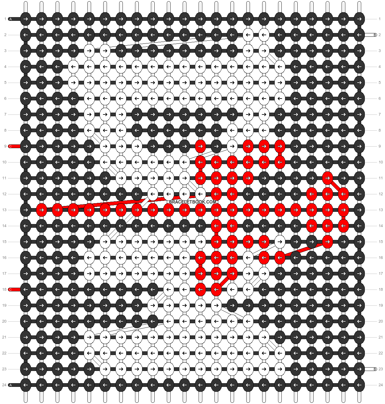 Alpha pattern #153060 variation #374225 pattern