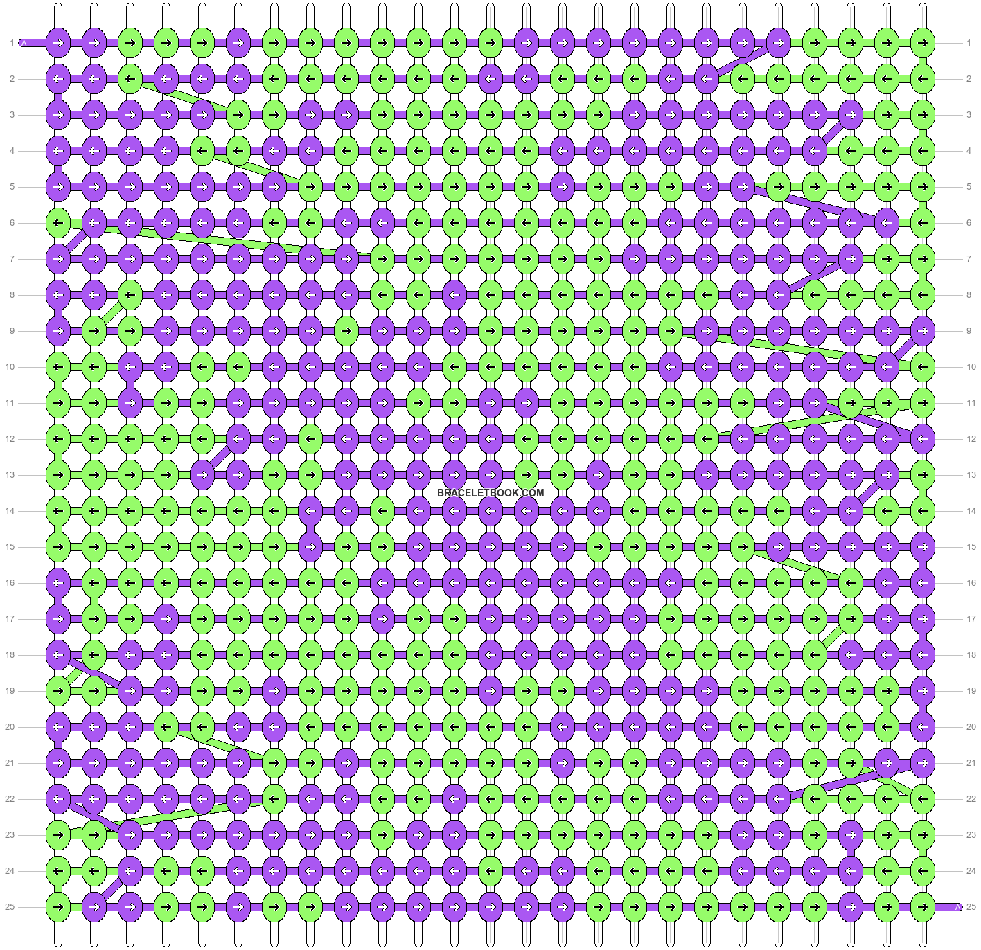 Alpha pattern #850 variation #375153 pattern