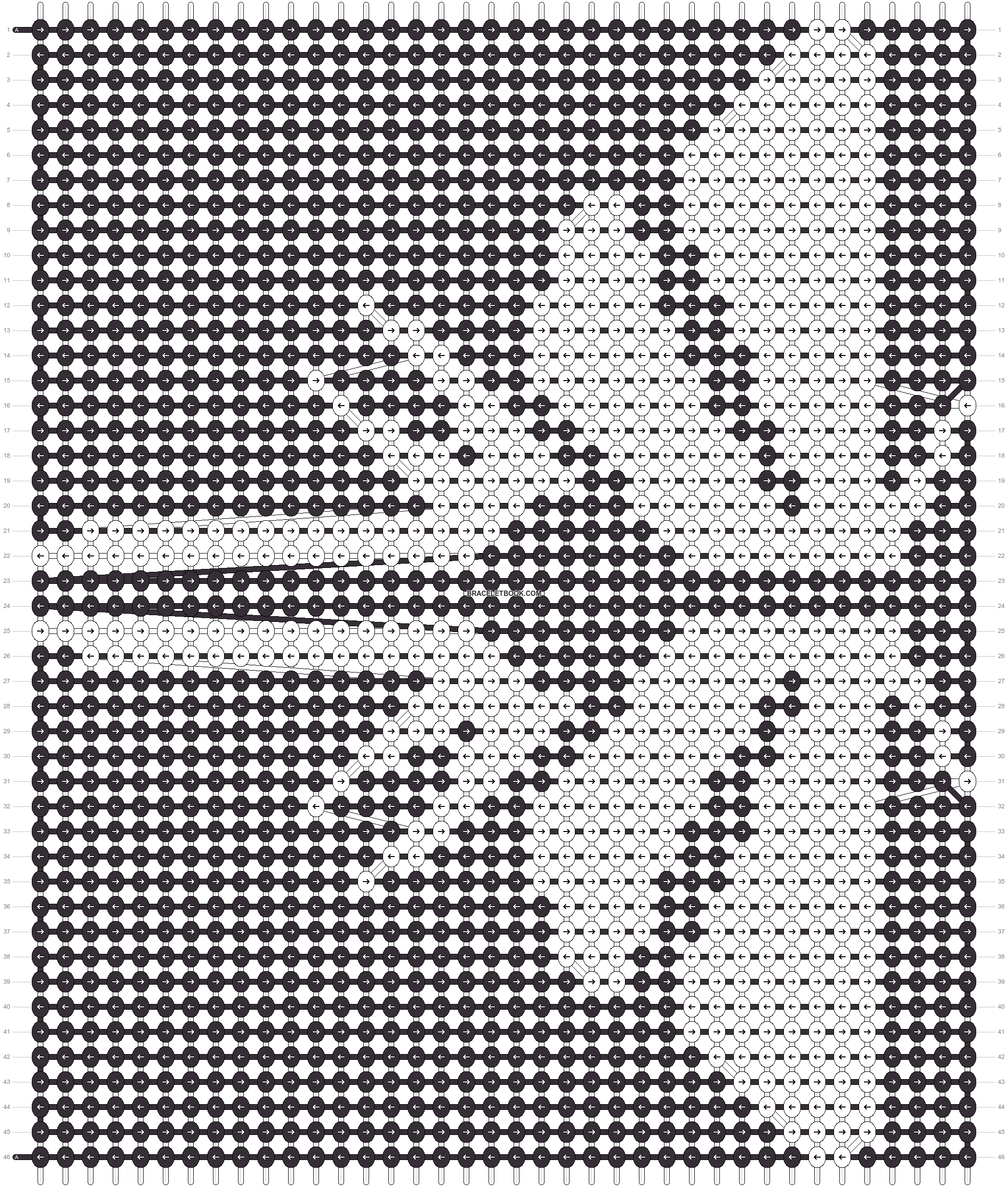 Alpha pattern #42343 variation #375380 pattern