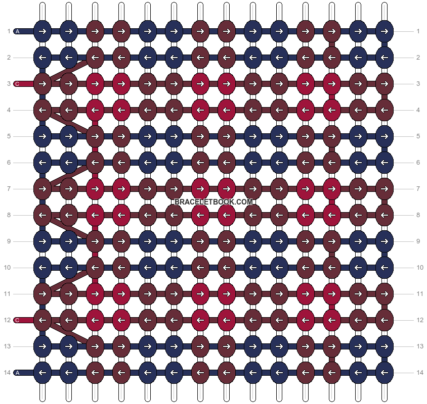 Alpha pattern #11574 variation #375450 pattern