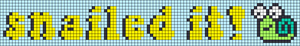 Alpha pattern #58260 variation #376903