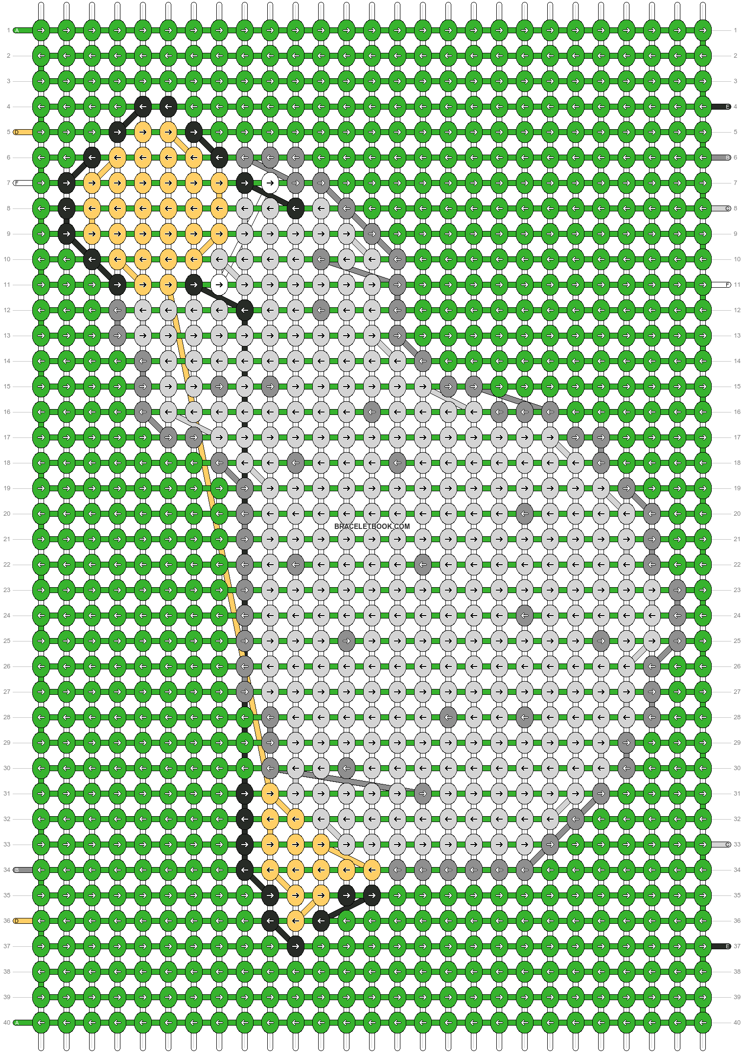 Alpha pattern #8302 variation #378279 pattern
