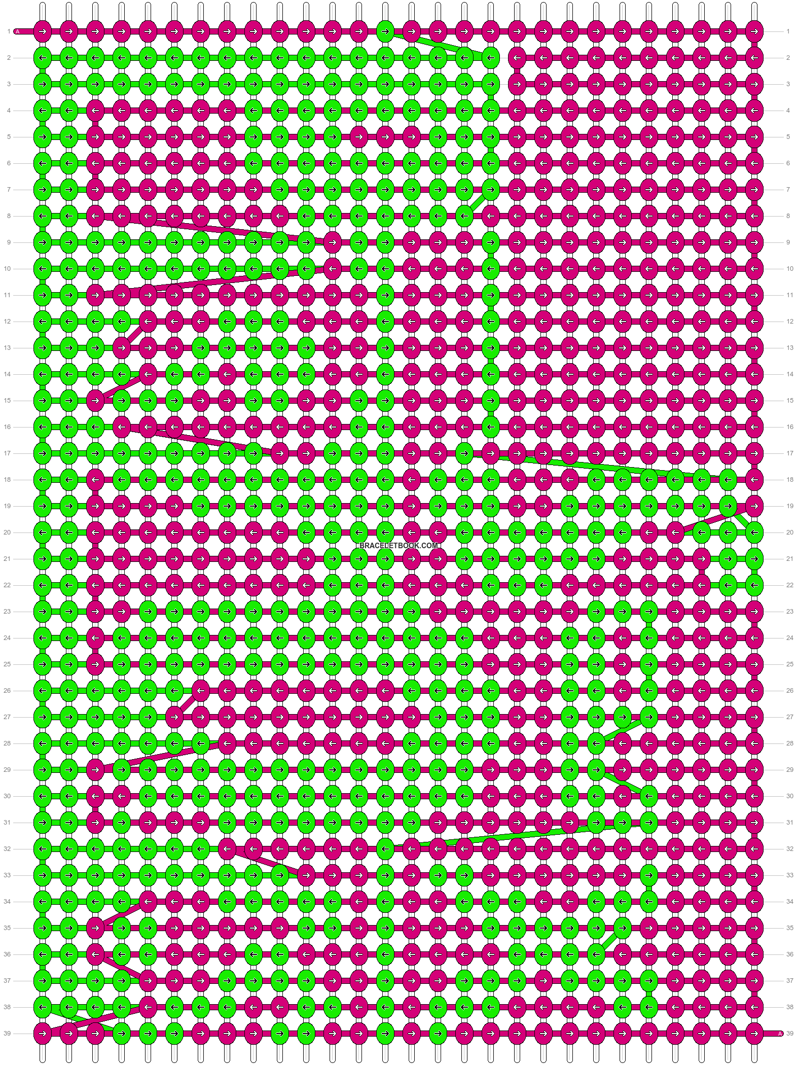Alpha pattern #9507 variation #378353 pattern
